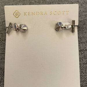 Kendra Scott 3 sets of stud earrings SILVER